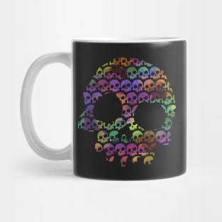 Rainbow Skullz Mug